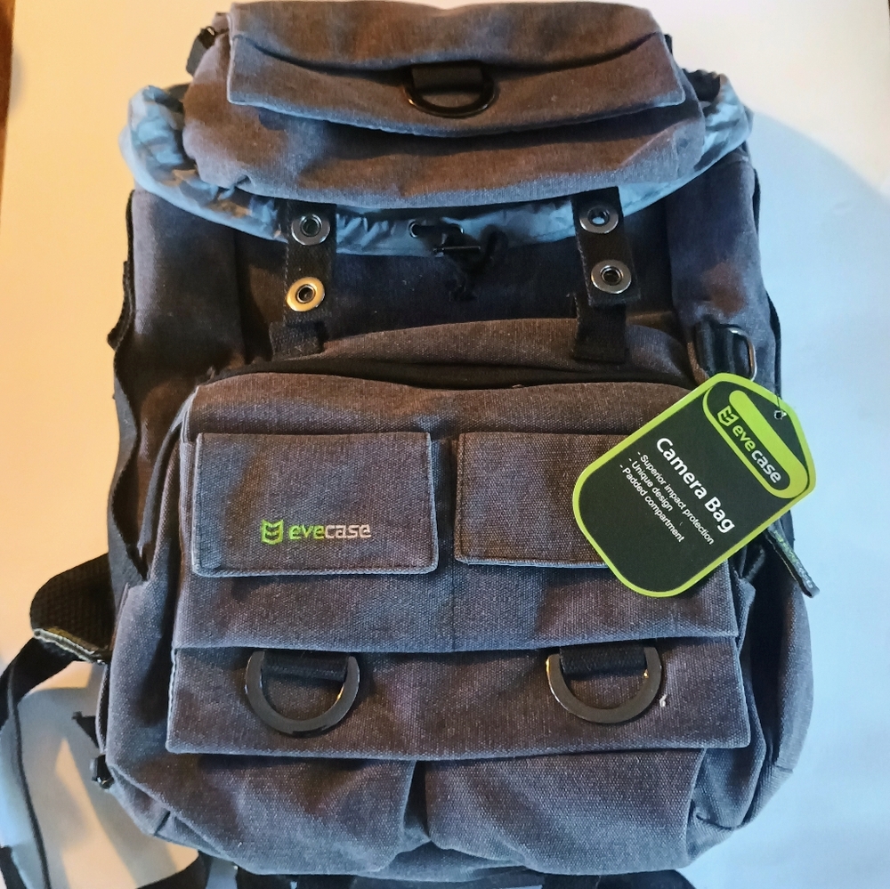 Gray Camera Bag for Men